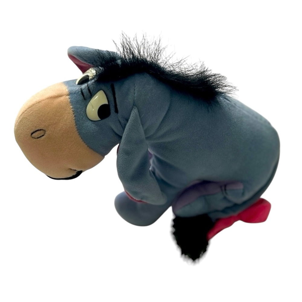 Disney Winnie the Pooh Friend Eeyore by Mattel/Arcotoys VINTAGE 11" Plush GUC